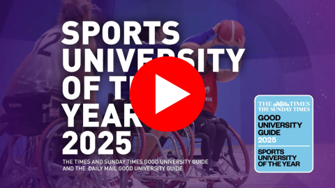 Loughborough sports uni of the year video